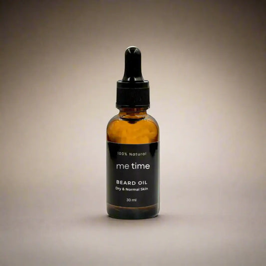 Beard oil dropper showing rich, silky texture