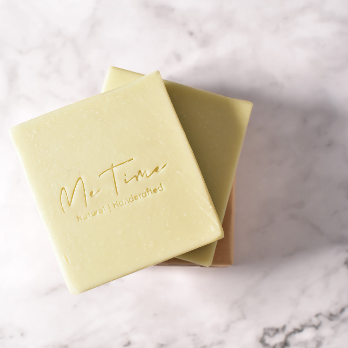 Green clay unscented soap bar, natural balance for oily skin, handcrafted Me Time UAE