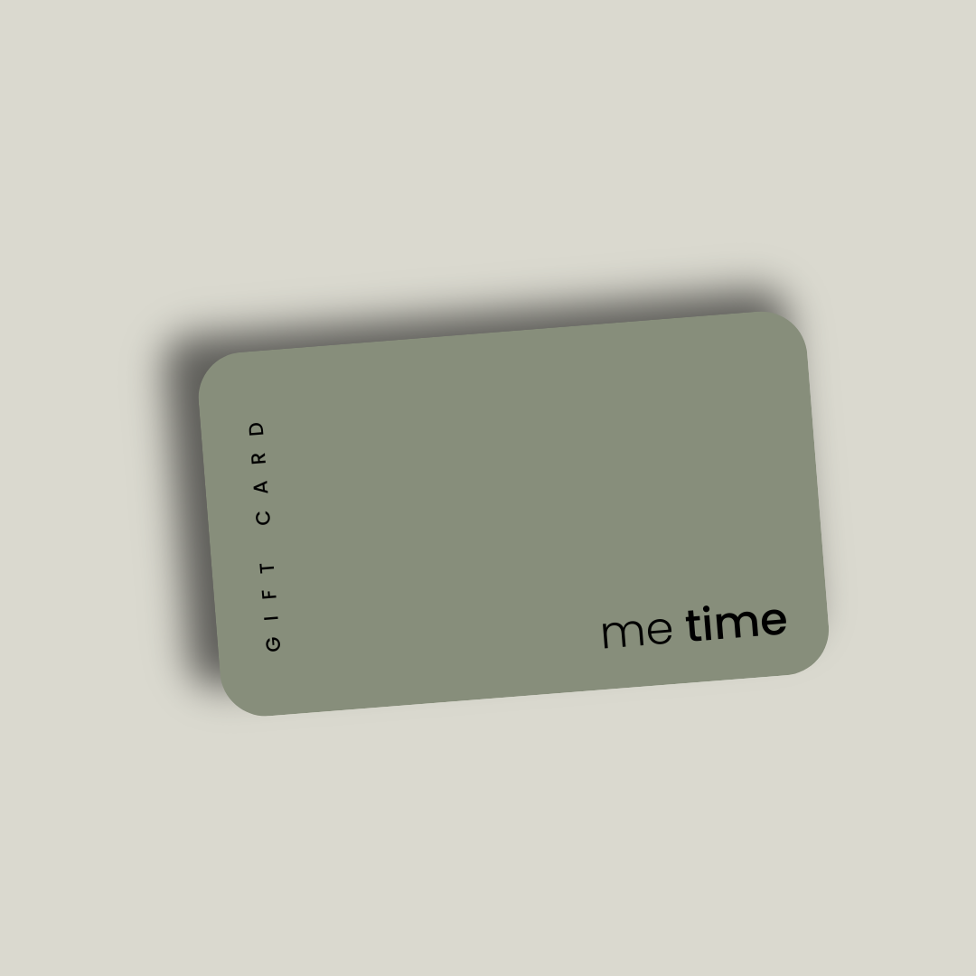 Me Time digital gift card representing a thoughtful self-care gift