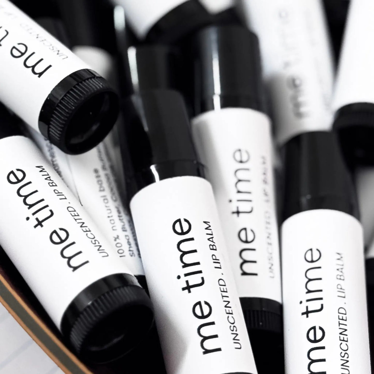 Minimal Me Time lip balm tube