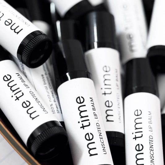 Minimal Me Time lip balm tube