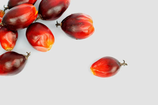 Fresh palm fruits — natural source of sustainable palm oil used in Me Time Soaps handmade soap UAE