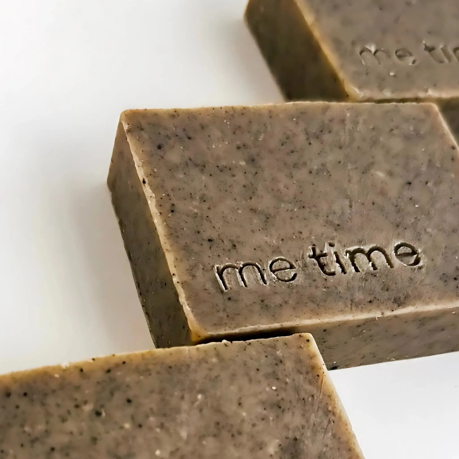 Black Seed Natural Soap Bar on light grey background – handmade cold process soap in UAE