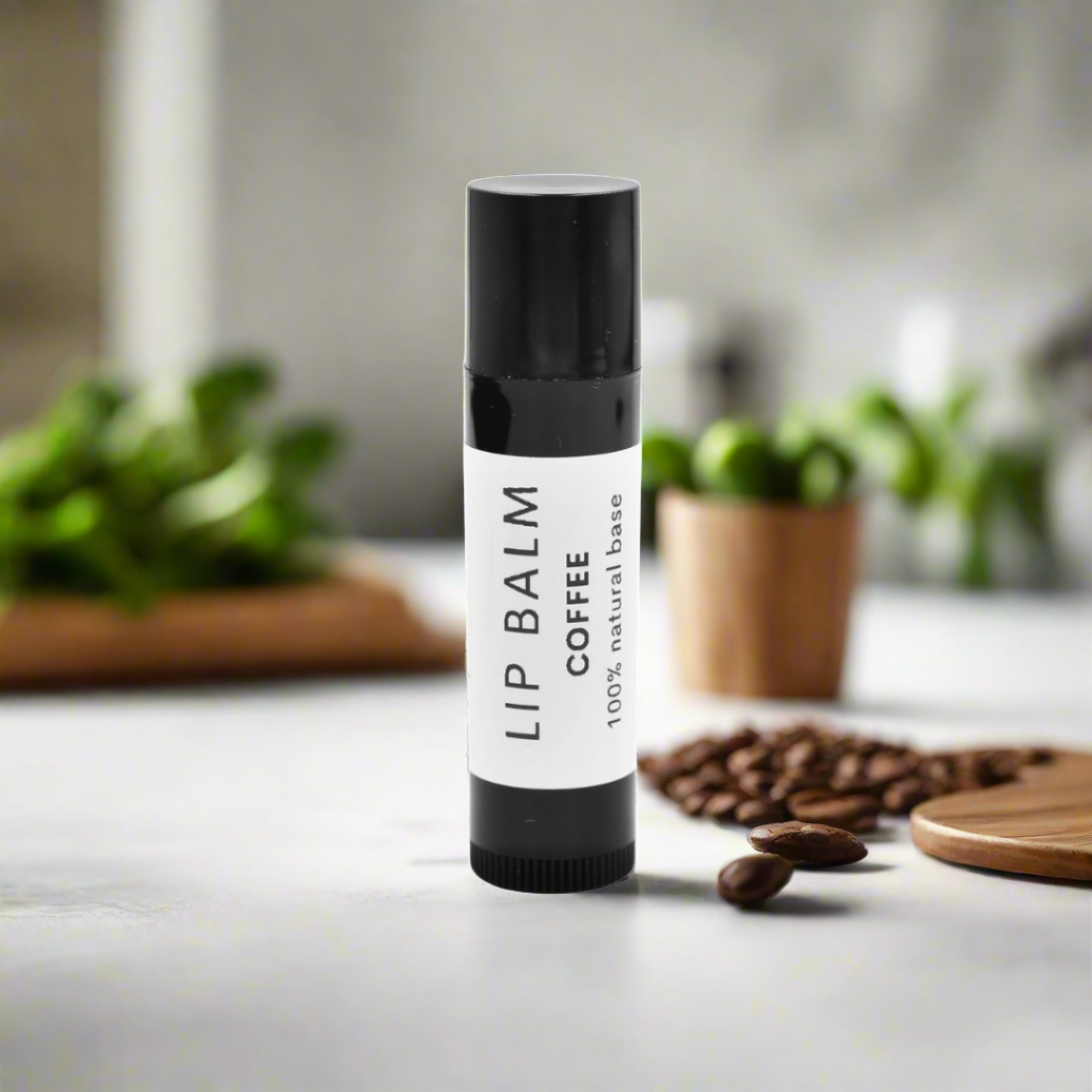 Luxury Coffee Lip Balm for soft lips 