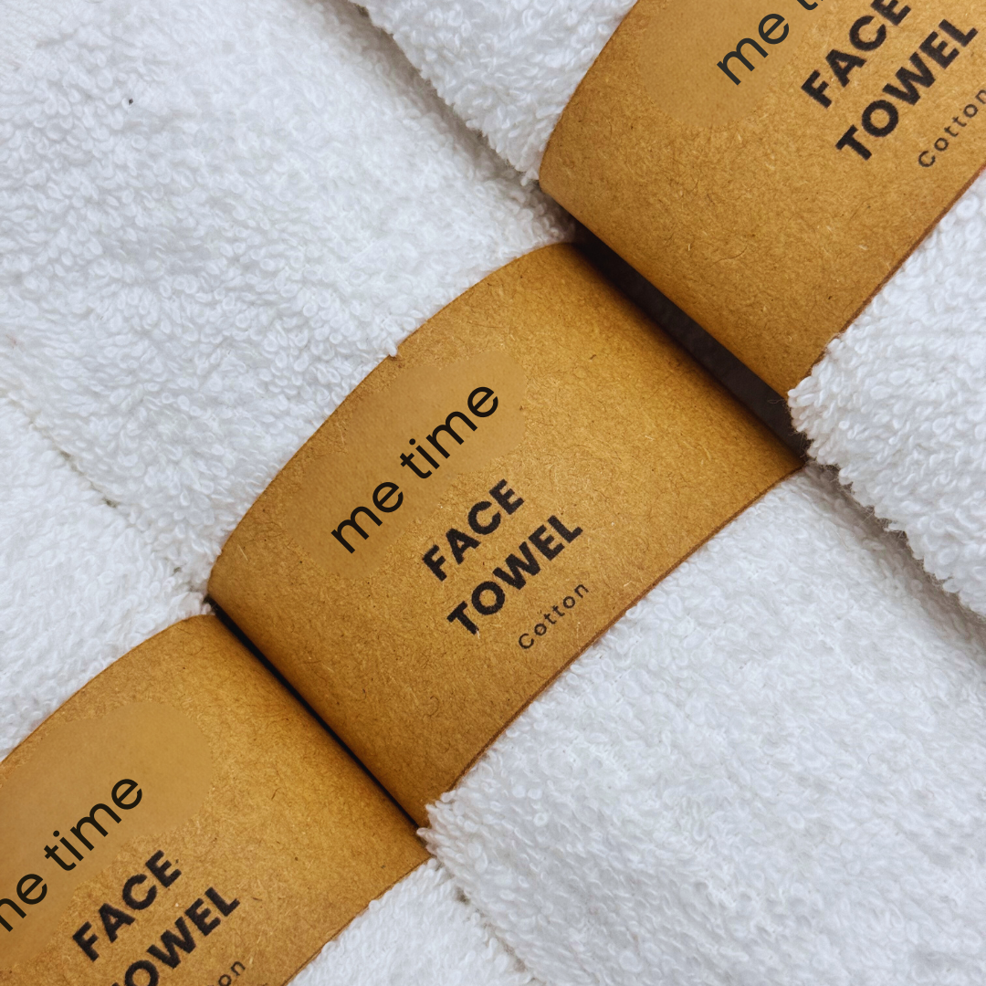 Luxury 100% Cotton Face Towel - Hotel-Grade Softness