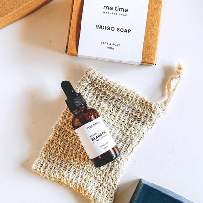 Natural Balance everyday care set wrapped in cotton gift bag