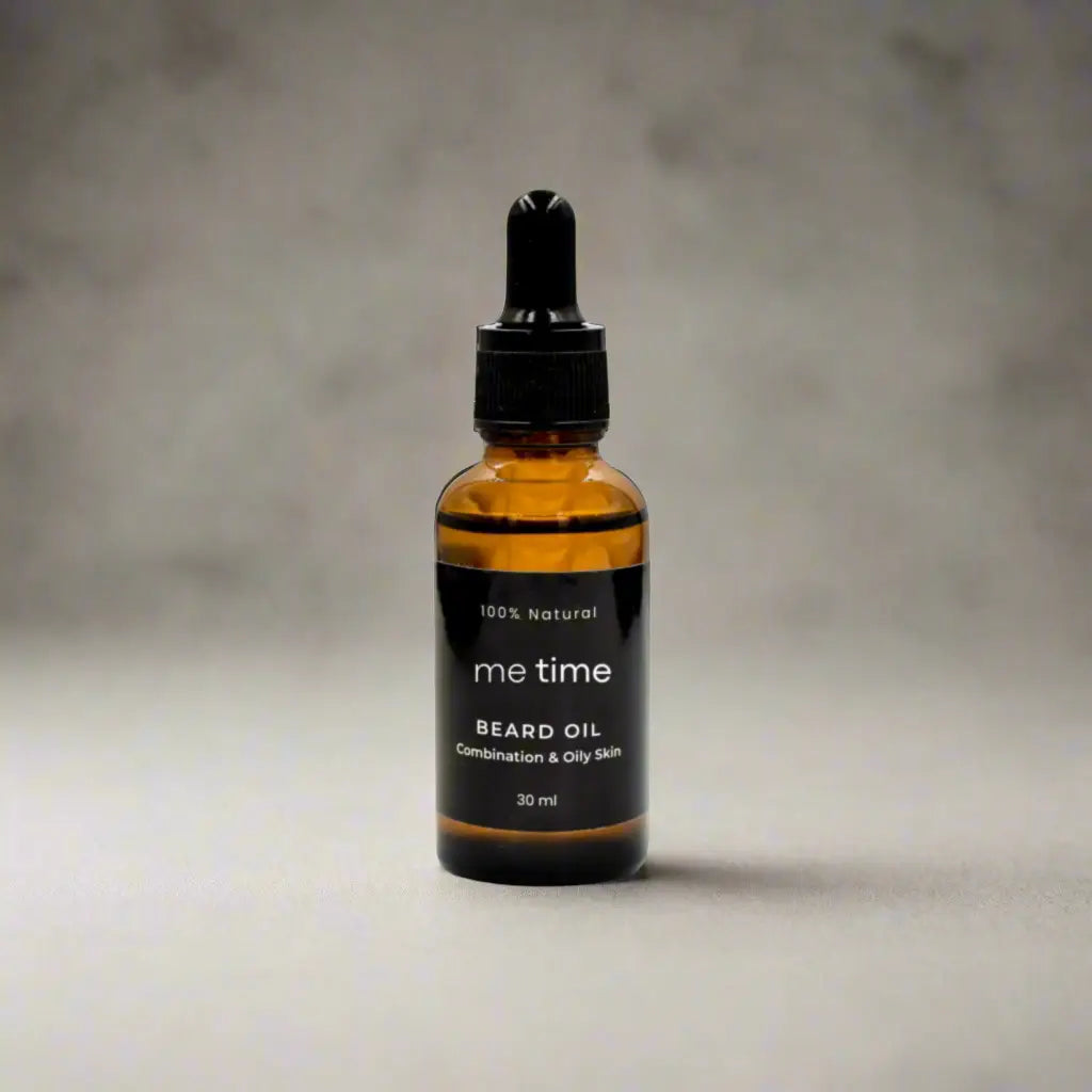 Beard oil for combination and oily skin - Nourishing and lightweight formula for balanced hydration and reduced greasiness