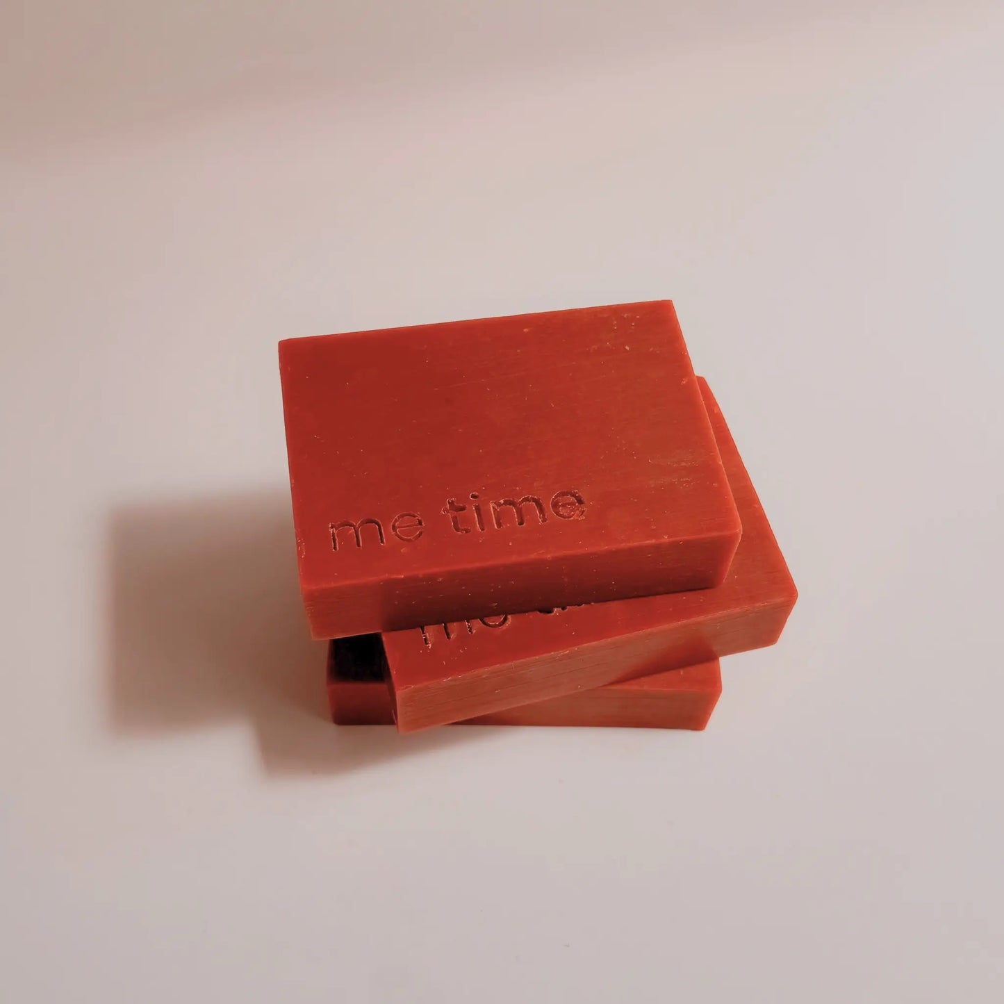 Autumn Bloom handcrafted natural soap with rhubarb infusion, bergamot, green apple, cinnamon and vanilla — premium artisanal skincare from UAE.