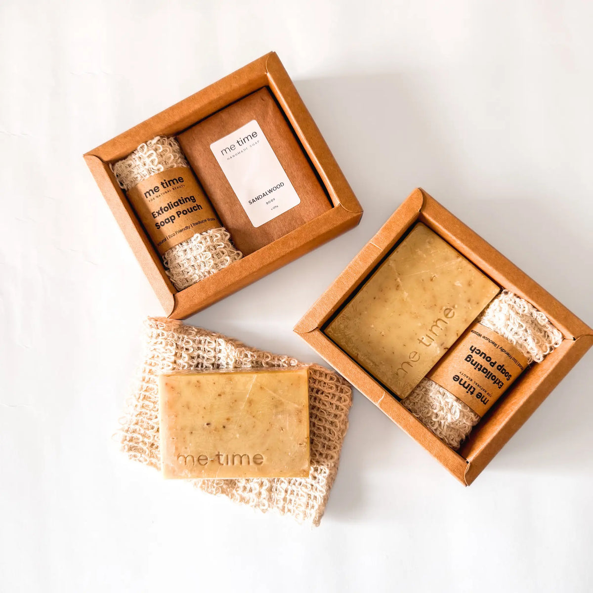 Sandalwood Soap Gift with Soap Pouch