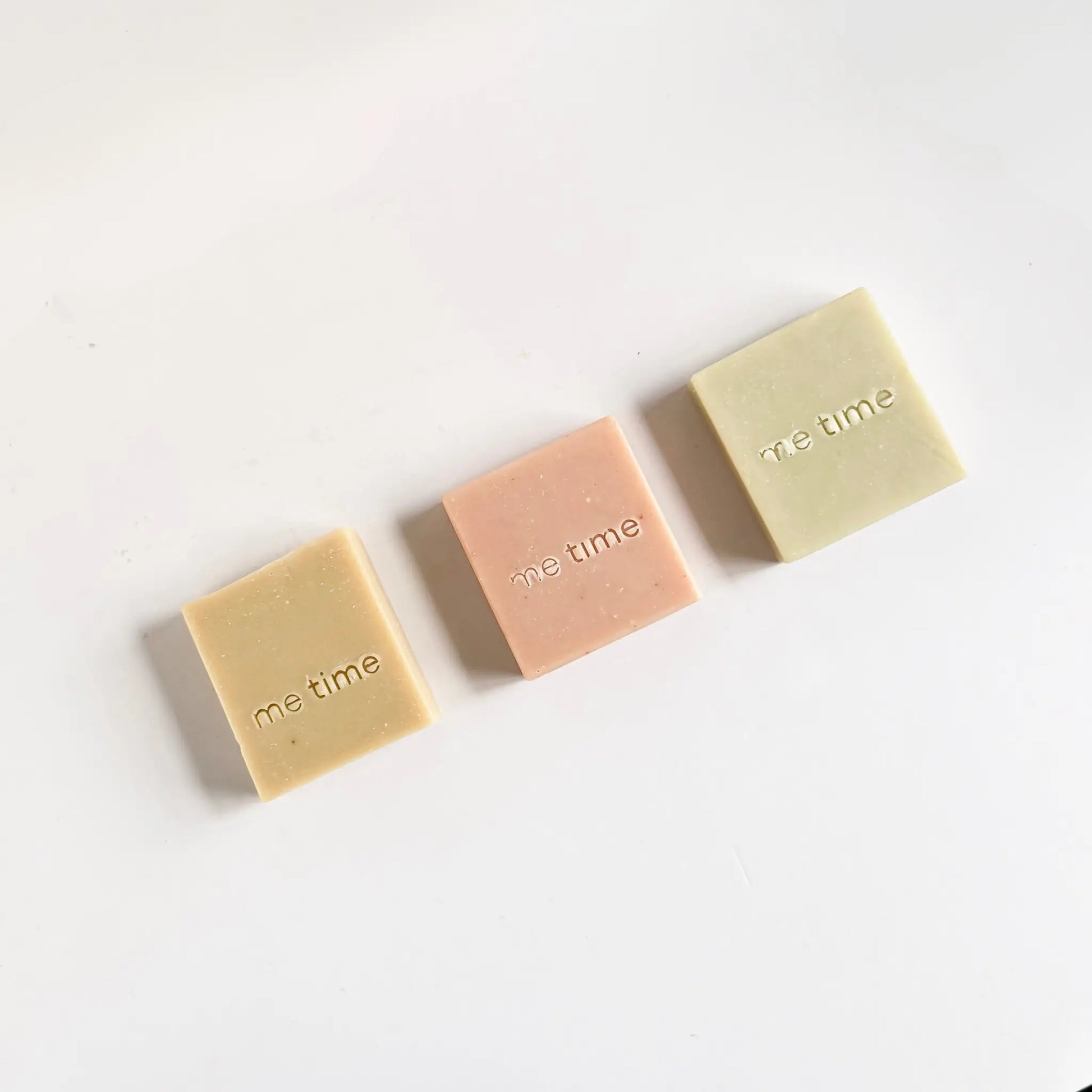 Me Time Unscented Set — fragrance-free handcrafted soaps for sensitive skin, UAE